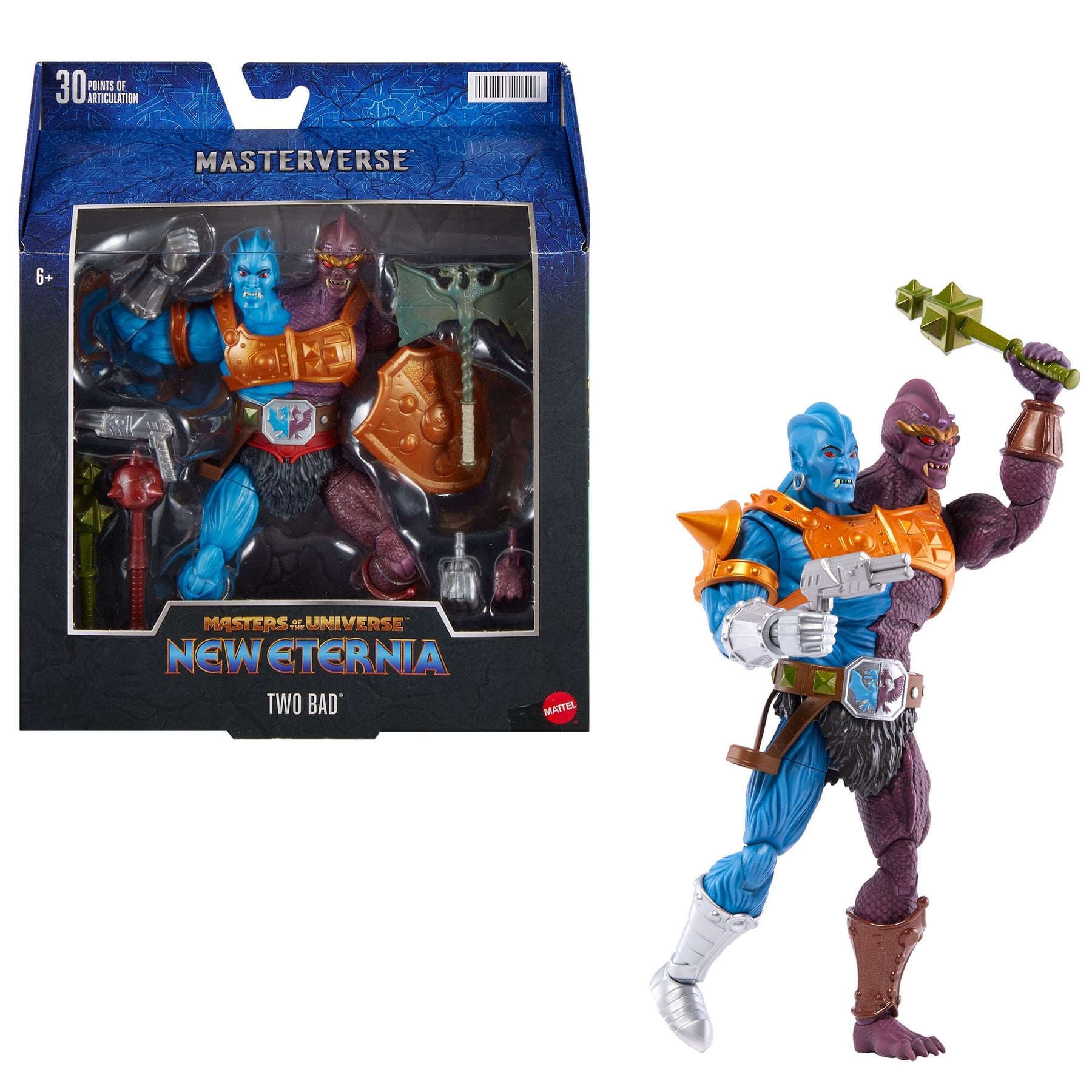 MOTU Masterverse 8 Inch Figure | Two-Bad | Free Shipping