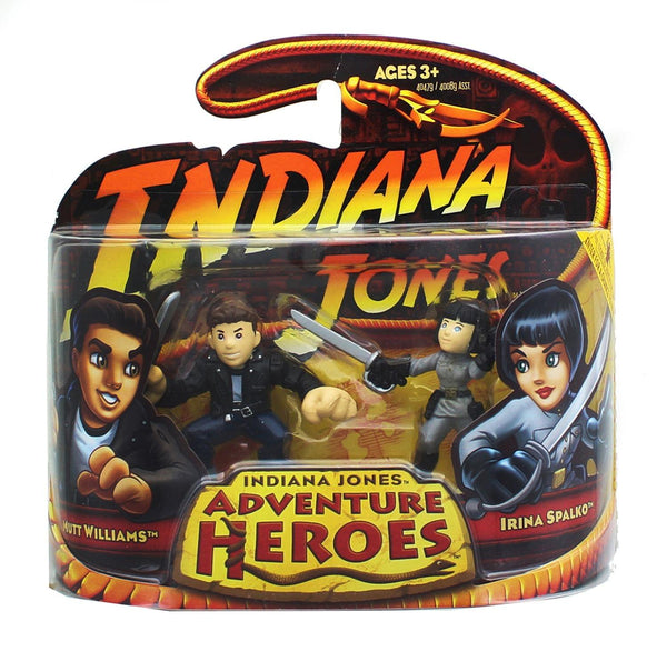 Indiana Jones Adventure Heroes Figures - Mutt & Spalko | Free Shipping
