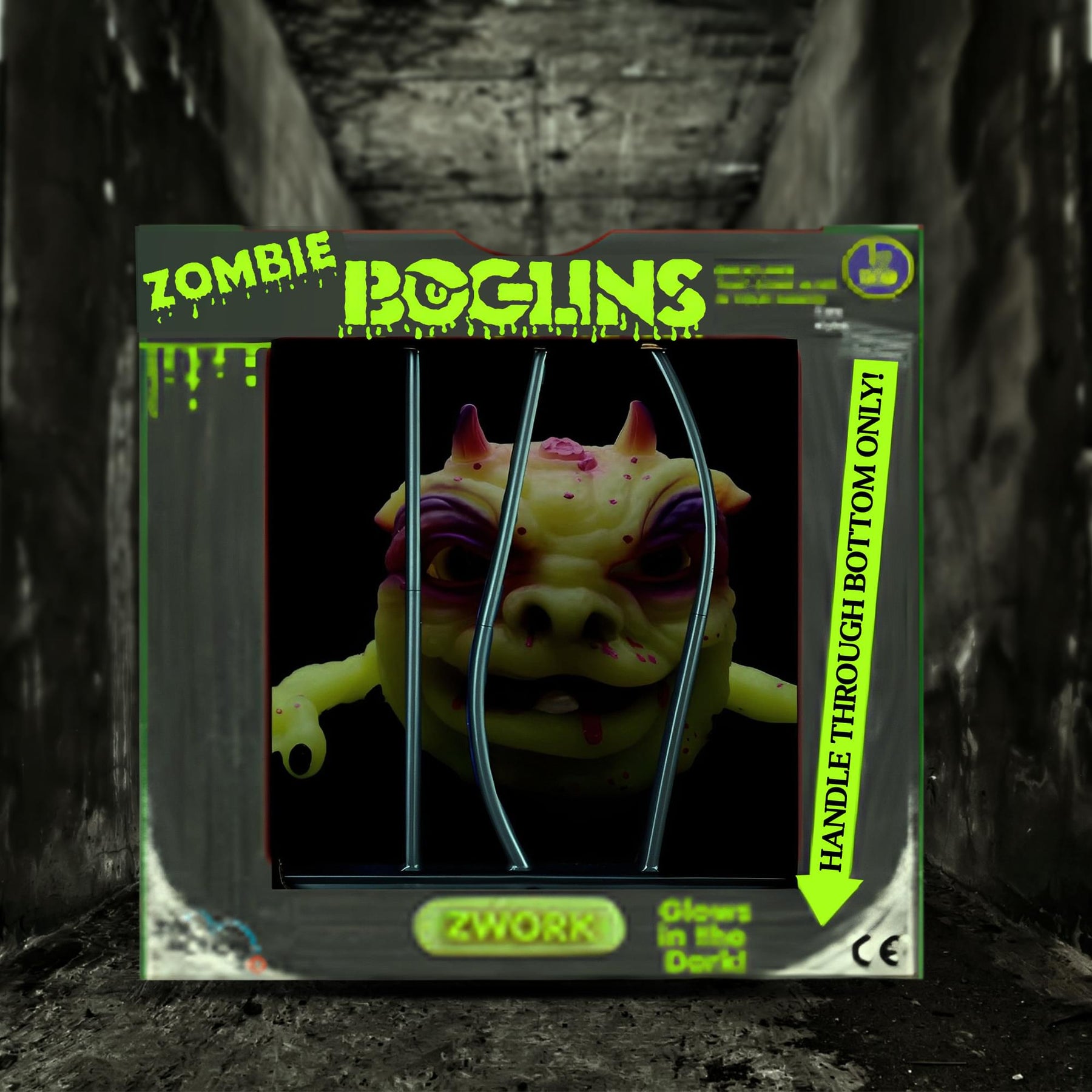 Boglins Foam Monster Puppet | Zwork Zombie Boglin | Free Shipping