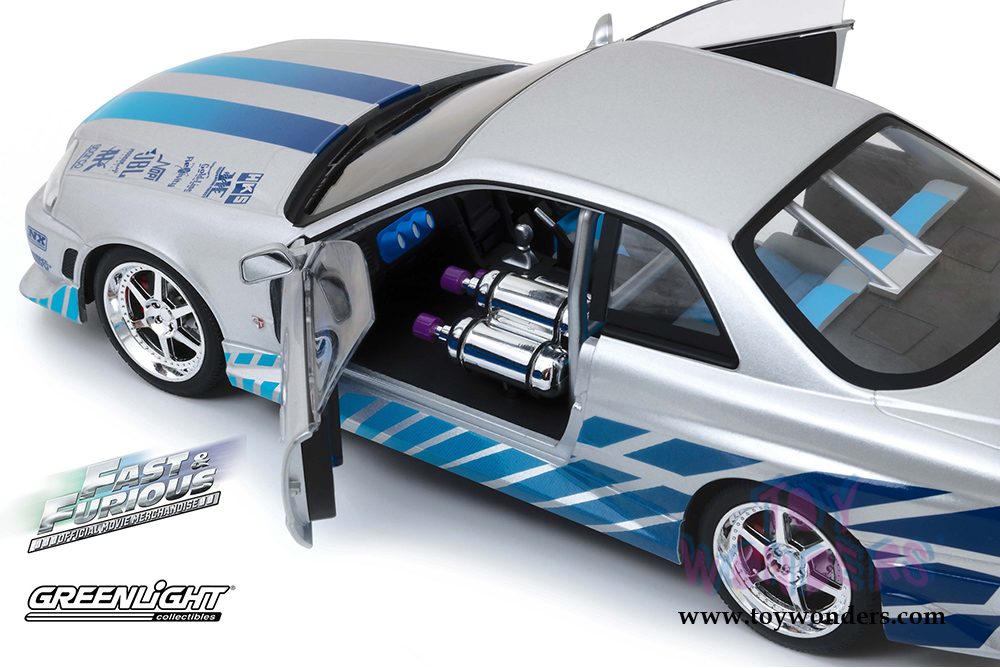 Greenlight Fast & Furious - 1999 Nissan Skyline GT-R (R34) With