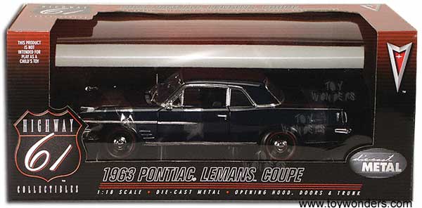 1963 pontiac Lemans Coupe by Highway 61 1/18 scale diecast model