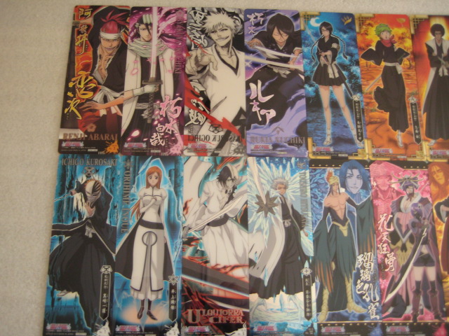ブリーチ[カードガムしおりセット4・30枚]Bleach [card gum bookmark