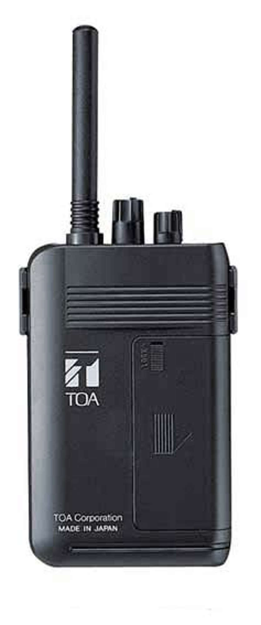 ワイヤレスガイド携帯型送信機 (WM-1100) | TOA株式会社