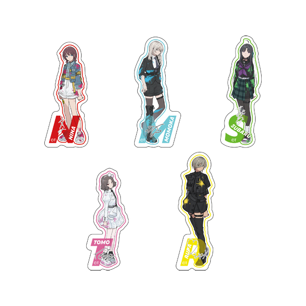 BOX販売＞トレーディングステッカー(全5種)(劇場版総集編ガールズ