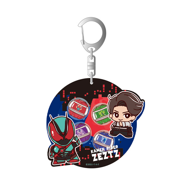 シャカシャカカプセムアクリルキーホルダー【仮面ライダーゼッツ
