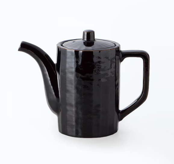 A]4寸そばボール(段付)黒内朱(鉢・ボール(樹脂製))|食器通販の陶磁庵