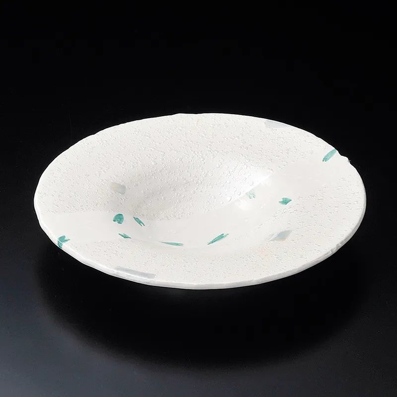 ラスター彩変形多用取皿(和風変形皿・楕円皿(小サイズ))|食器通販の陶磁庵