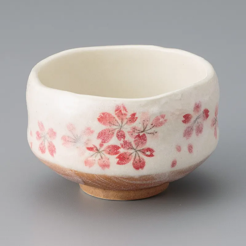 小茶碗・桜(抹茶碗)|食器通販の陶磁庵