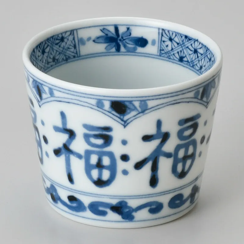 骨董 伊万里 染錦 蓋付き 器 大平 壽 縁起柄 アンティーク 美品 食籠