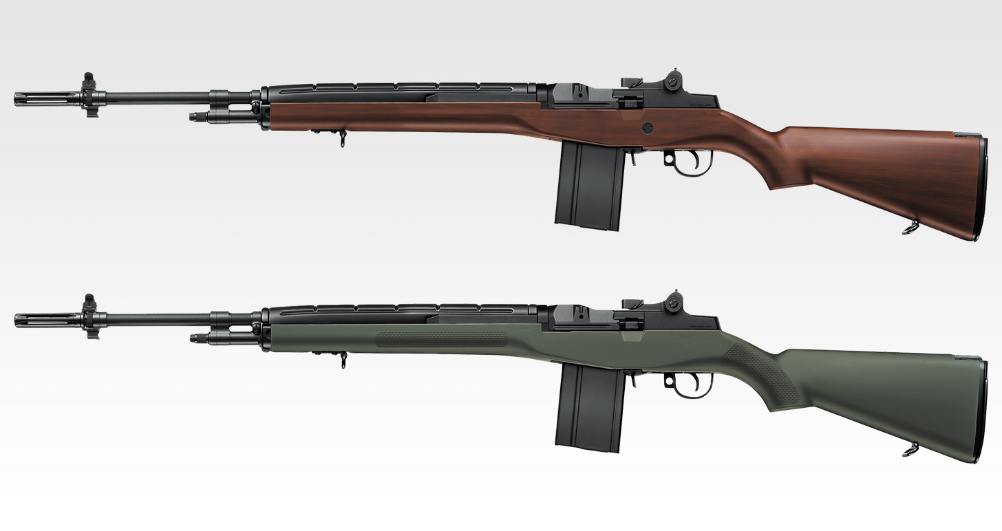 U.S.ライフル M14 ファイバータイプO.D.ストックver. - 電動ガン