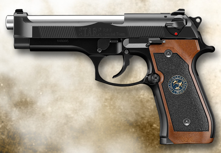 トイガン biohazard SAMURAI EDGE STANDARD Wood サムライエッジ スタンダードモデル〈ハイグレードタイプ〉 - ガス