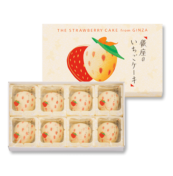 銀座のいちごケーキ」｜東京ばな奈ワールド