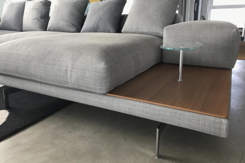 B&B Italia Dock Grey Fabric Sofa (Expo Offer) | Online Shop