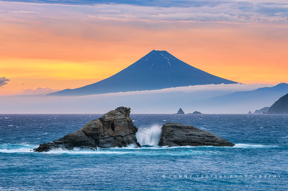 海と富士山｜伊豆の海景・風景写真