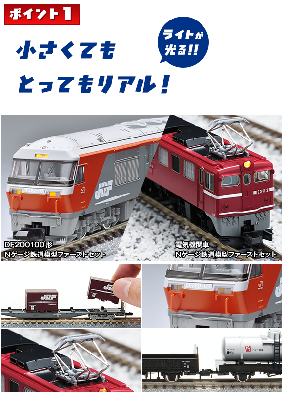 Nゲージ鉄道模型ファーストセット｜鉄道模型 TOMIX 公式サイト｜株式