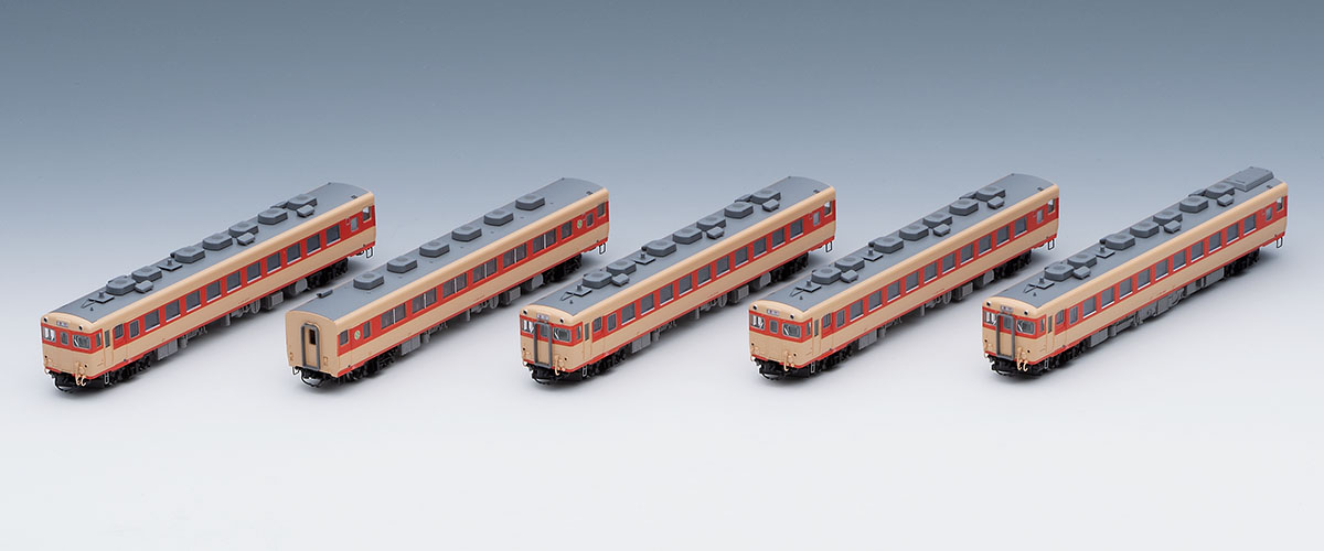 国鉄 キハ58系急行ディーゼルカー(ときわ)セット ｜製品情報｜製品検索