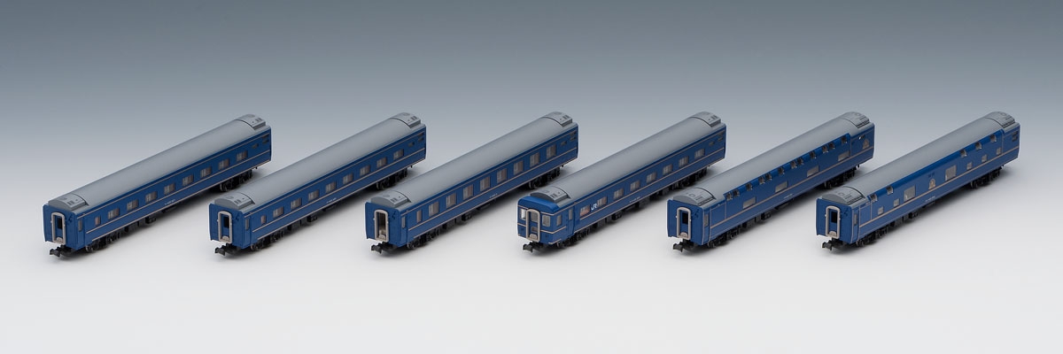JR 24系25形特急寝台客車(北斗星1・2号)増結セット ｜製品情報｜製品