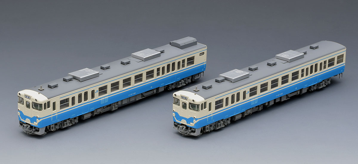 JR キハ47-0形ディーゼルカー(JR四国色)セット｜製品情報｜製品検索