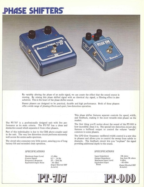 TONEHOME - the World of Vintage Guitar Effects Pedals - PT-707