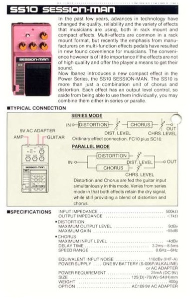 TONEHOME - the World of Vintage Guitar Effects Pedals - SS10