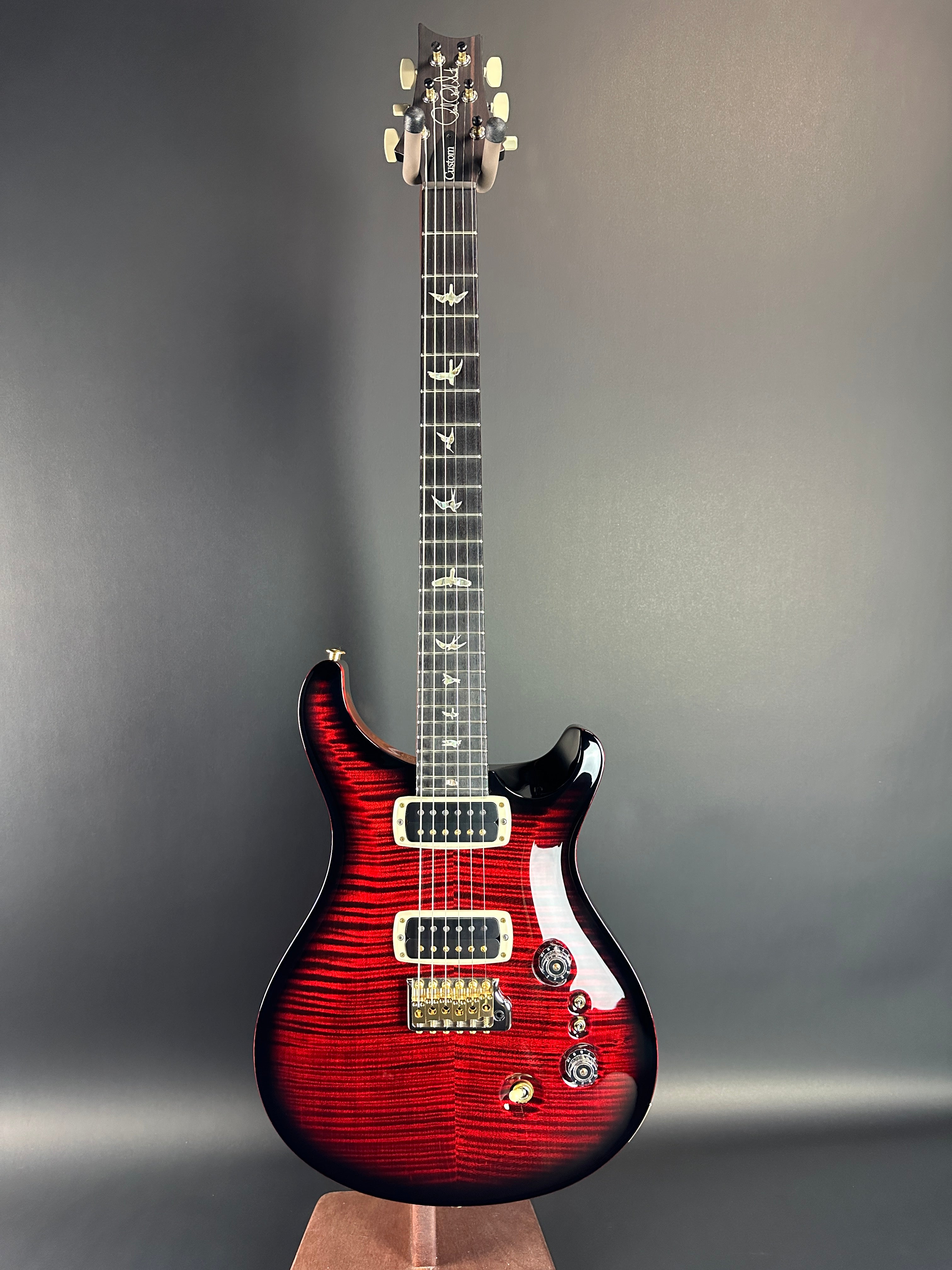 PRS Custom 24-08 10 Top Fire Smokeburst w/case – Tone Shop Guitars