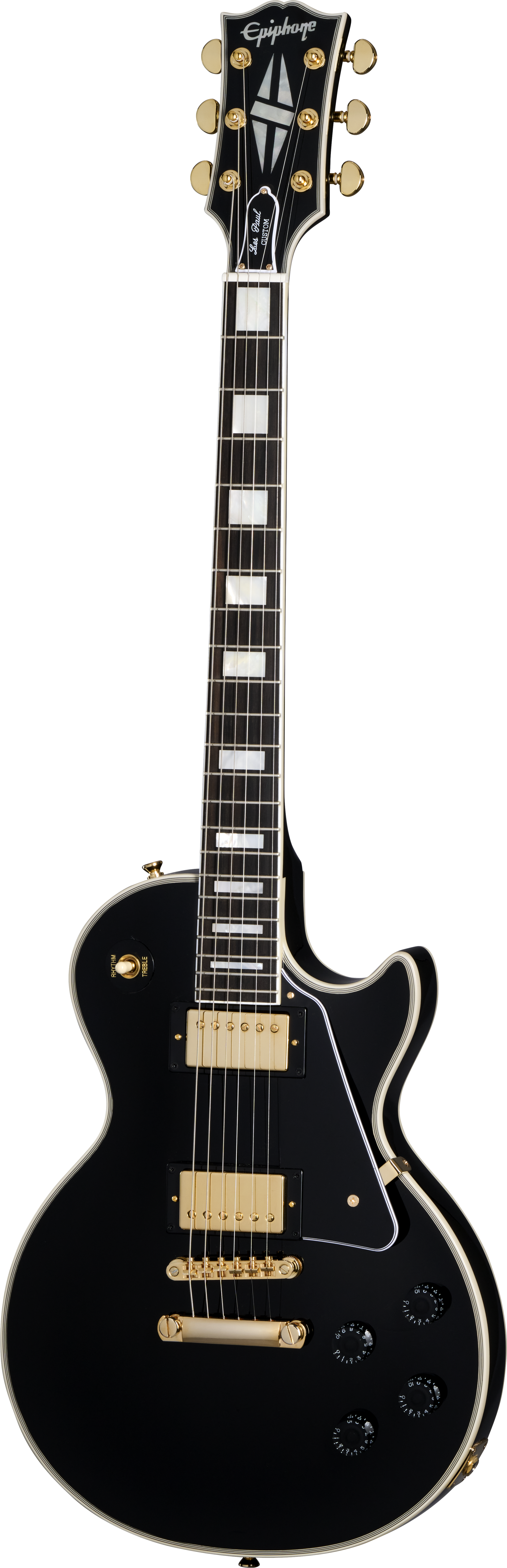 Epiphone Inspired by Gibson Custom Les Paul Custom Ebony w/case