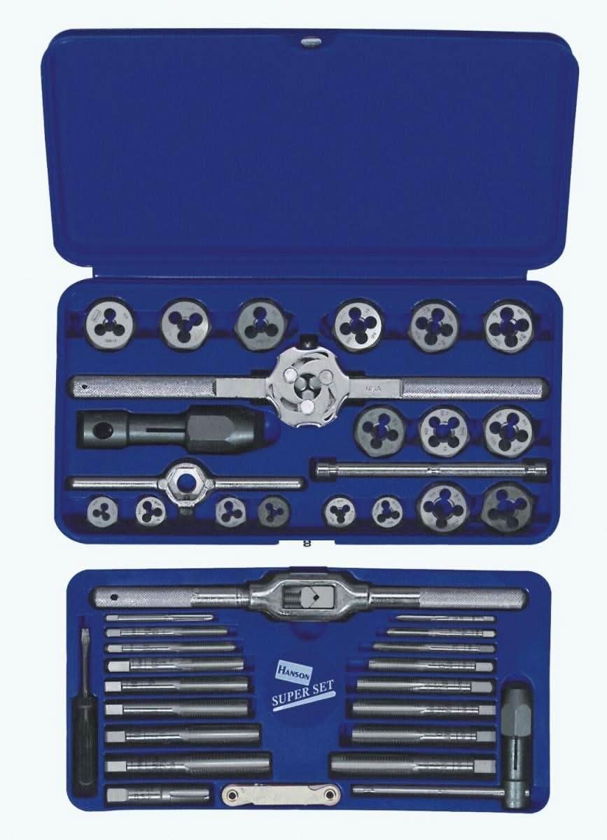 Irwin 26317 HANSON Metric Tap And Die Set 41 Piece Set – Tool Nut