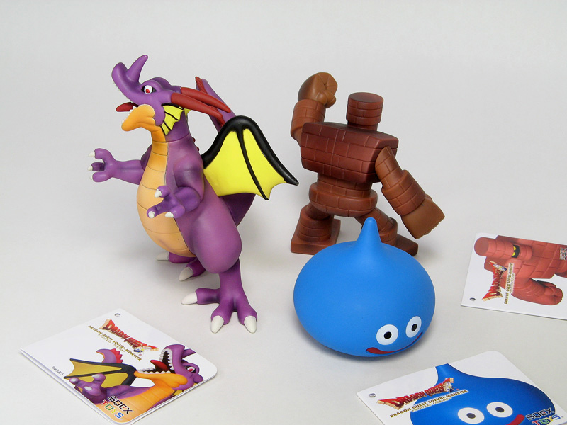 ドラゴンクエスト ソフビモンスター 第1弾 レビュー | タコヤキューブ