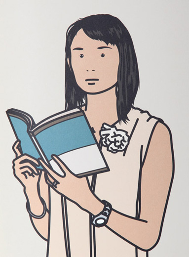 ジュリアン・オピー,Julian Opie|@GALLERY TAGBOAT