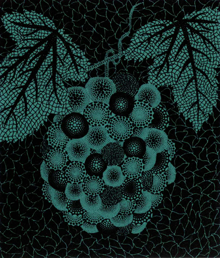 ぶどう(17)Grapes|草間彌生Yayoi Kusama