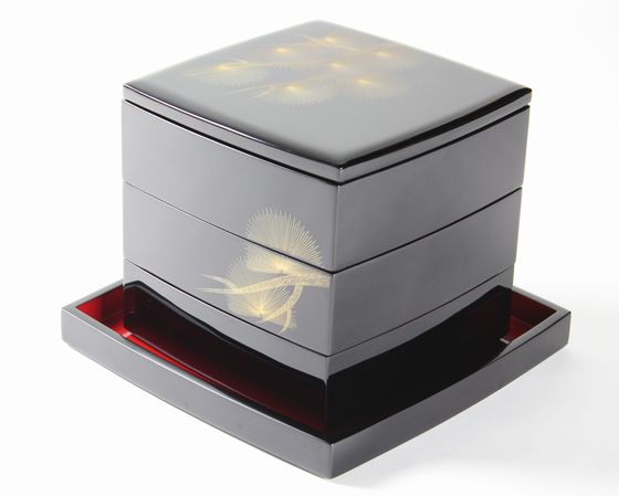 極レア】80万円 輪島塗り 重箱 菓子器 家庭画報