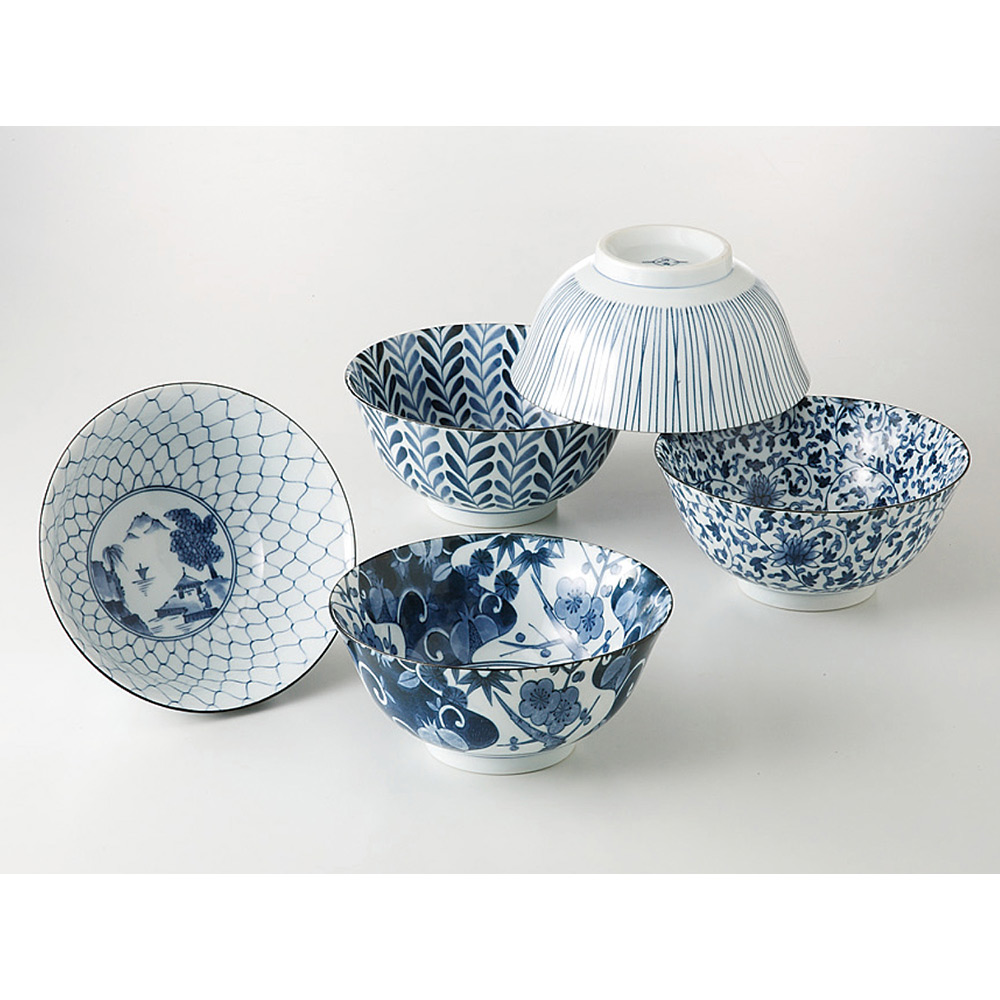 美濃焼＞藍絵変り 多用鉢揃 | 商品詳細 | 高島屋オンラインストア