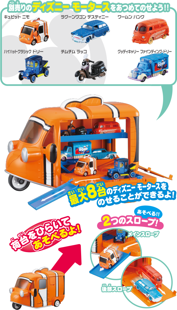 Nemo Carry（ニモキャリー）｜ディズニーモータース（DISNEY MOTORS