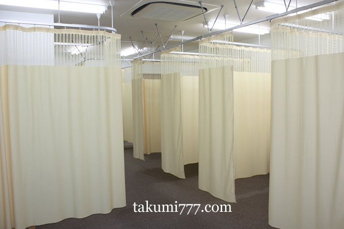 病院・整体院・整骨院カーテンレール工事・東京・横浜・川崎｜匠工房