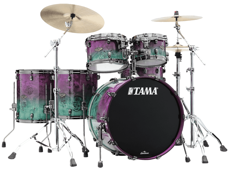Starclassic Walnut/Birch With Mappa Burl Outer Ply & Black Nickel