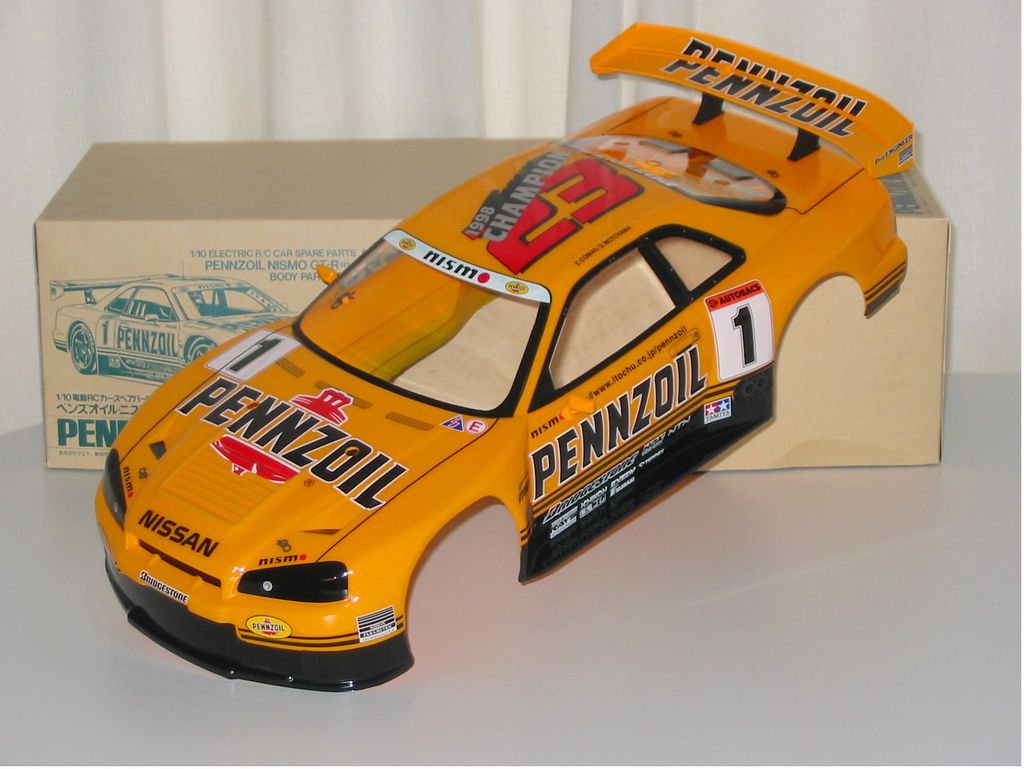 99993: Parts from OCD showroom, 50845 Pennzoil Nismo Skyline GTR