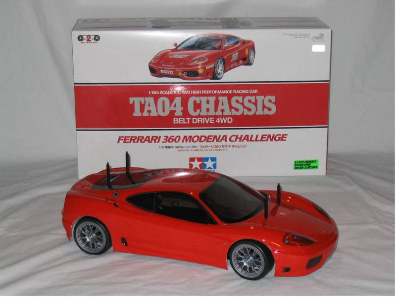 TAMIYA Ferrari 360 未組立 TAMIYA Ferrari 360 Modena Challenge 未