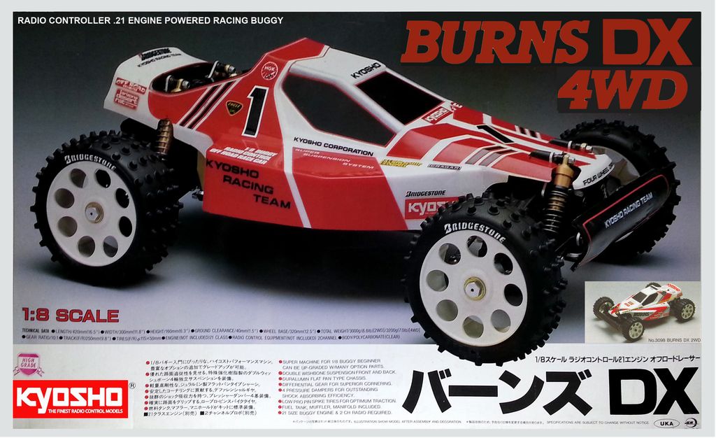 京商 バーンズ4WD 未走行 京商 バーンズ4WD 未走行 京商 バーンズ4WD