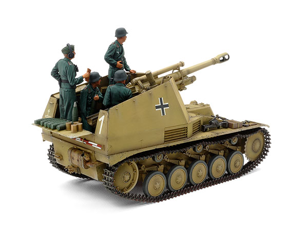 タミヤ 1/35 ミリタリーミニチュアシリーズ ドイツ自走榴弾砲 ヴェスペ