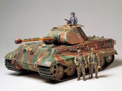 タミヤ 1/16 ビッグタンクシリーズ ドイツ重戦車 キングタイガー