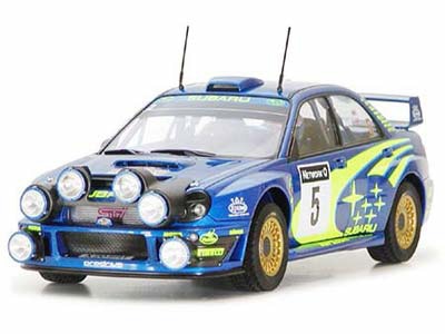 タミヤ 1/24 スポーツカーシリーズ スバル インプレッサ WRC 2001