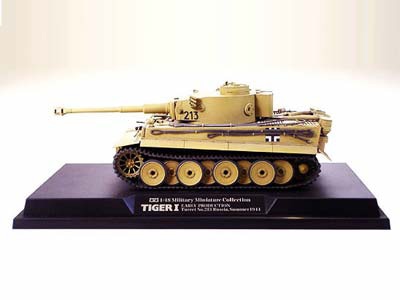 タミヤ 1/48 MMコレクション ドイツ重戦車タイガーI初期生産型 完成品