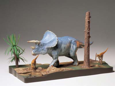 タミヤ 1/35 恐竜世界シリーズ トリケラトプス 情景セット | タミヤ