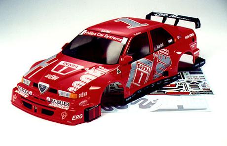Rc Body Set 1/8 Alfa Romeo 155 none / Tamiya USA