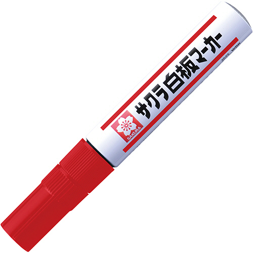 たのめーる】サクラクレパス 白板マーカー 中字用 あか WBK#19 1本の通販