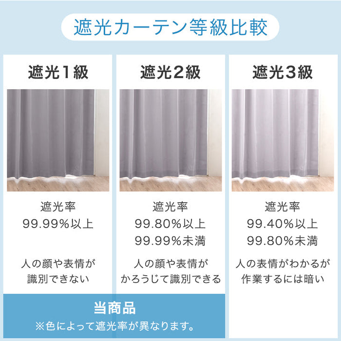 幅150×丈200cm】遮光カーテン 4枚セット 洗える レースカーテン