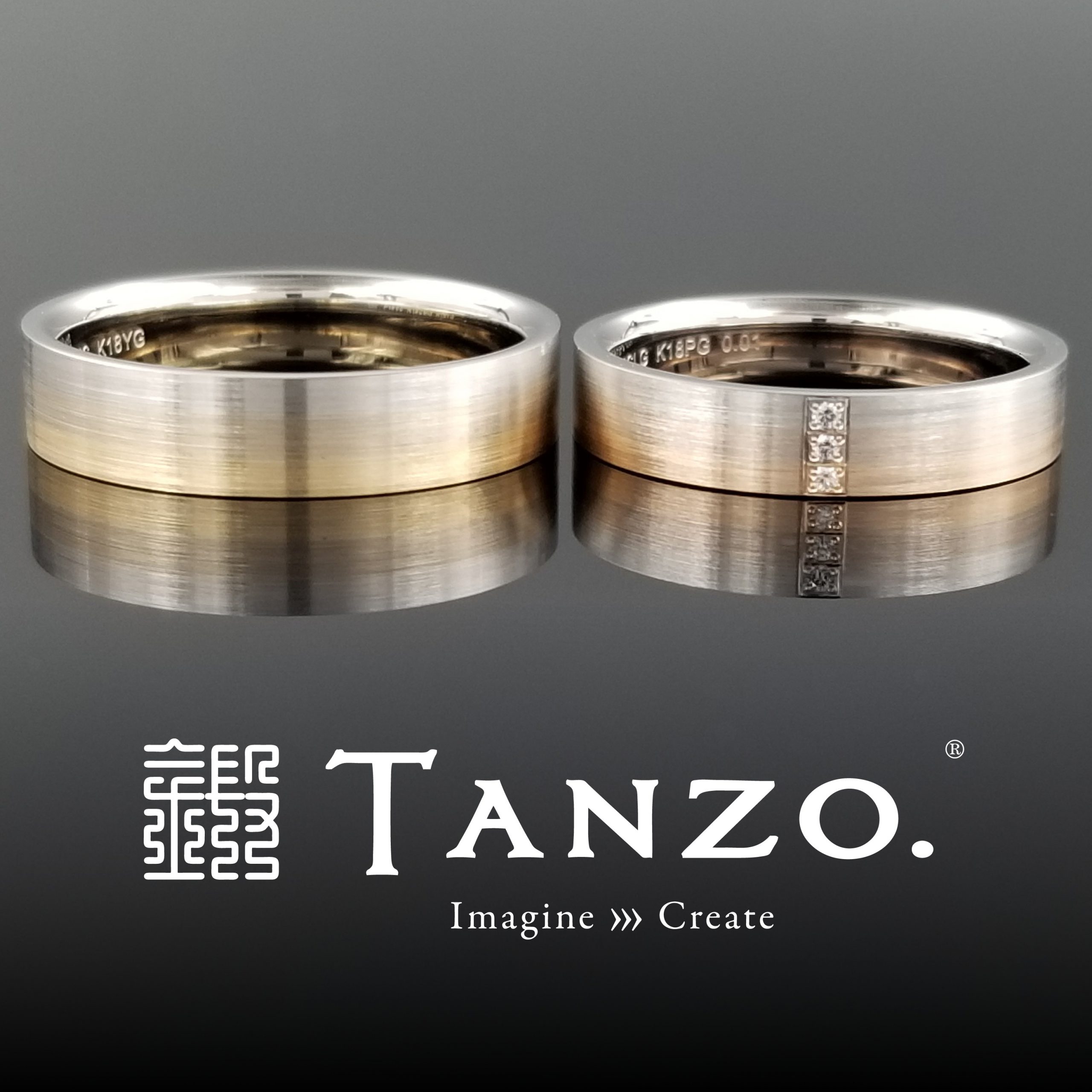 もちづきの】 | 結婚・婚約指輪のオーダーメイドは鍛造指輪＜TANZO＞