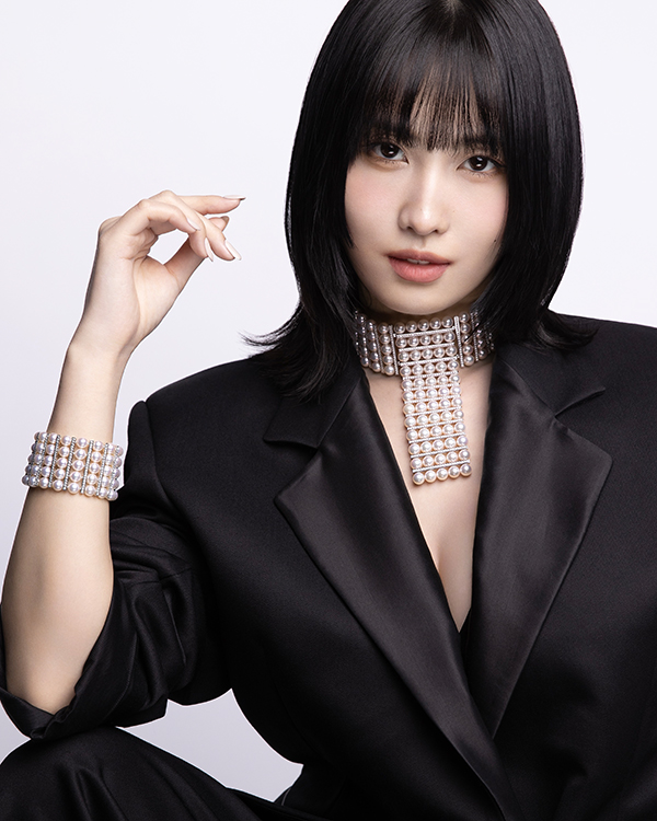 TWICEのMOMO TASAKI 70周年アニバーサリー ブランドパートナー就任