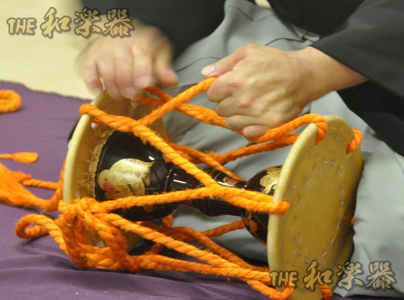 THE和楽器｜能｜大鼓（おおつづみ=大皮おおかわ）の詳細