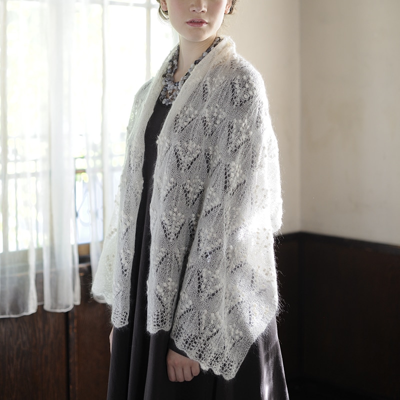 レシピ〉シルクモヘアのショール: レシピ｜手づくりタウン by 日本
